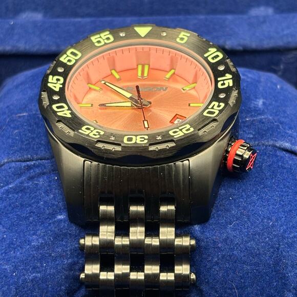 Aragon Sea Charger Pink Dial Automatic 44mm Men’s Watch Limited Edition 28/50 - Picture 6 of 17